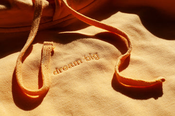 Embroidered Dream Big - Unisex Midweight Hoodie