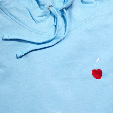 Embroidered Cherry - Unisex Midweight Hoodie